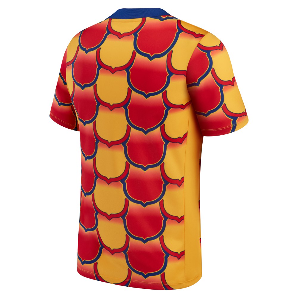 Barcelona 2023/24 Academy Pro Pre-Match Top on sale - Gold