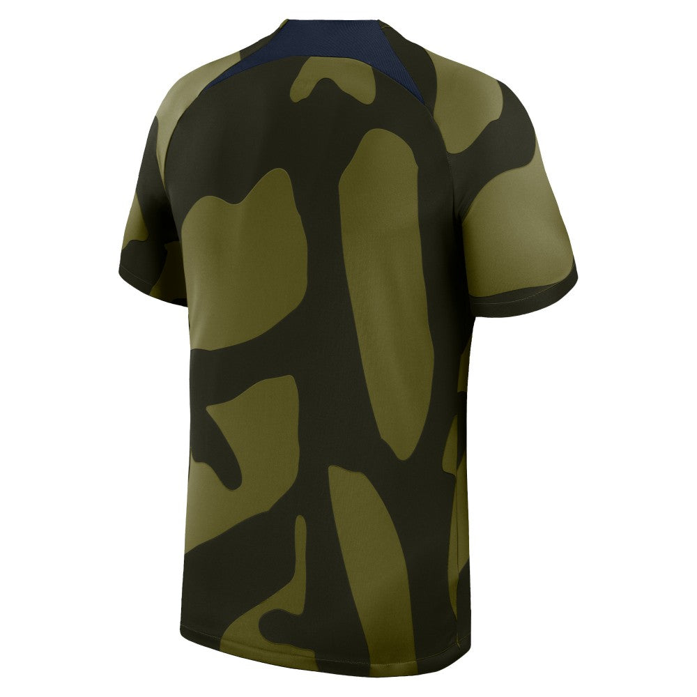Paris Saint-Germain Jordan Brand 2023/24 Academy Pro Pre-Match Top on sale - Olive
