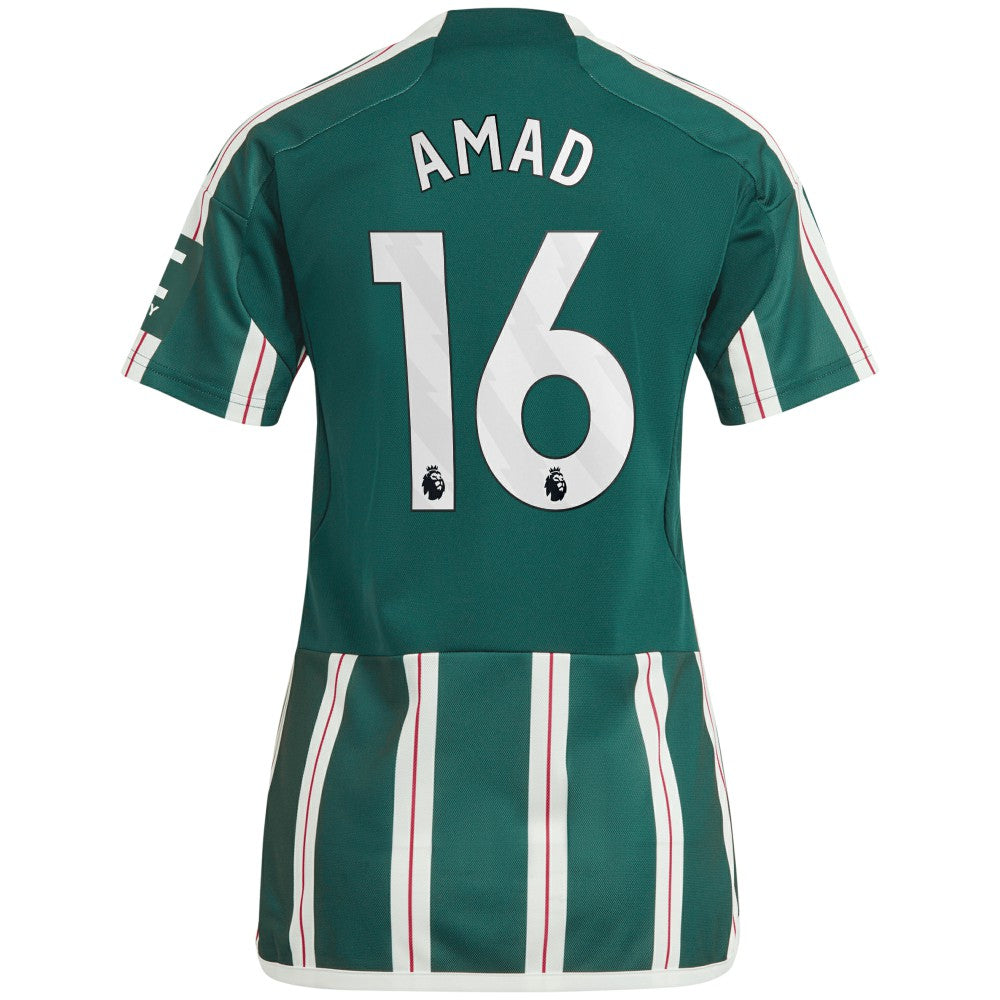 Amad Diallo Manchester United Women's Replica Player Jersey – Green