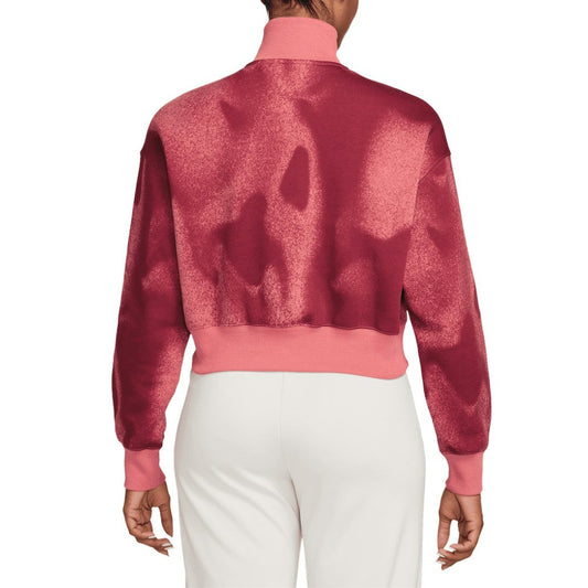 USMNT Women's Phoenix Fleece Cropped Quarter-Zip Jacket for sale - Pink