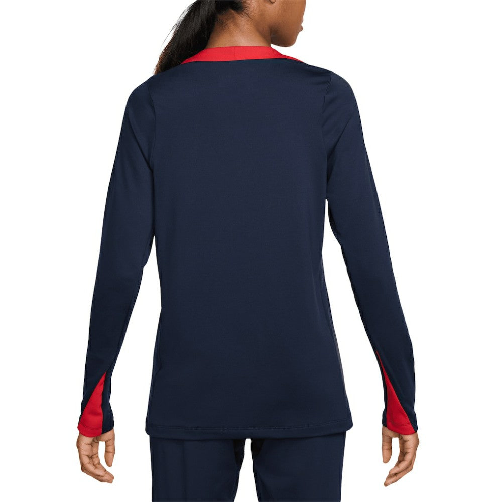 USMNT Women's 2024 Strike Performance Long Sleeve Top for sale - Navy