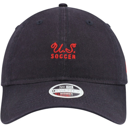 USWNT New Era Women's Throwback 9TWENTY Adjustable Hat on sale - Navy