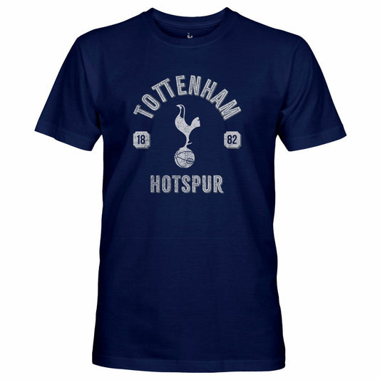 Tottenham Hotspur 1863FC Established Slub T-Shirt Sale - Navy