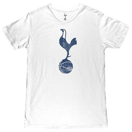 Tottenham Hotspur 1863FC Mono Crest Slub T-Shirt Sale - White