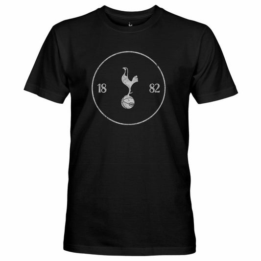 Tottenham Hotspur 1863FC Mono Crest Slub T-Shirt Sale - Black