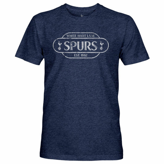 Tottenham Hotspur 1863FC Landmark Twisted Tri-Blend Slub T-Shirt Sale - Heather Navy