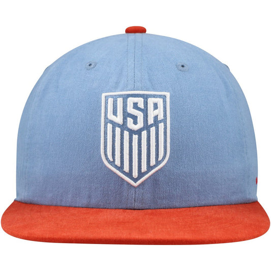 USMNT Unisex Swingman Adjustable Hat for sale - Light Blue/Red