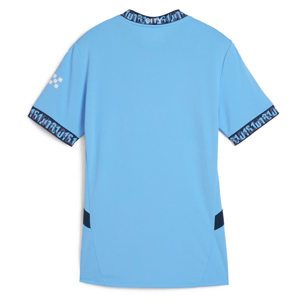 Manchester City Women's 2024/25 Home Replica Jersey Discount - Light Blue