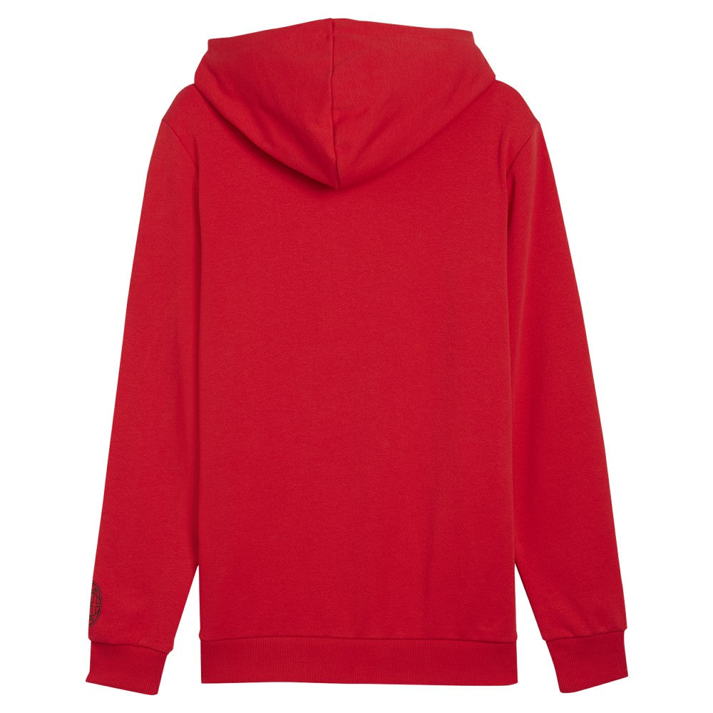 AC Milan ftblCulture Full-Zip Hoodie on sale - Red