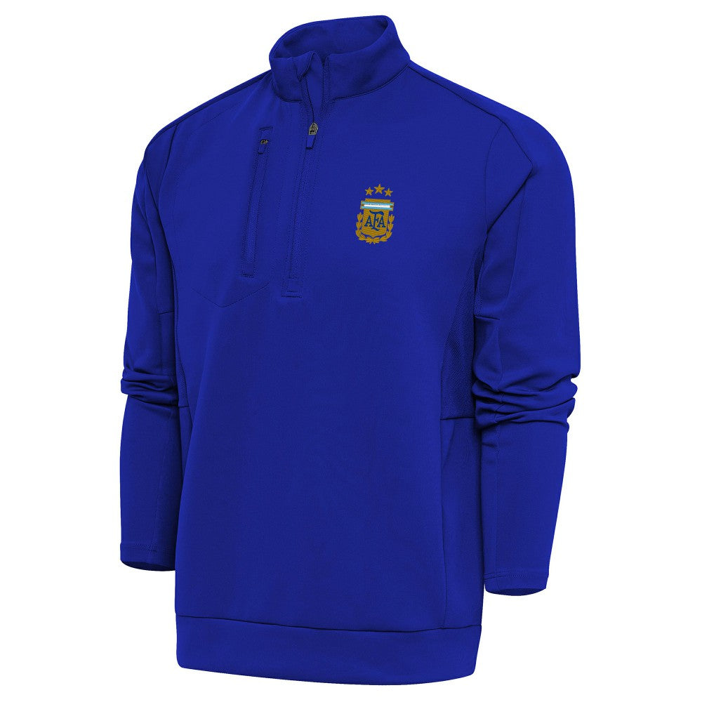 Argentina National Team Antigua Generation Quarter-Zip Pullover Top for sale - Royal