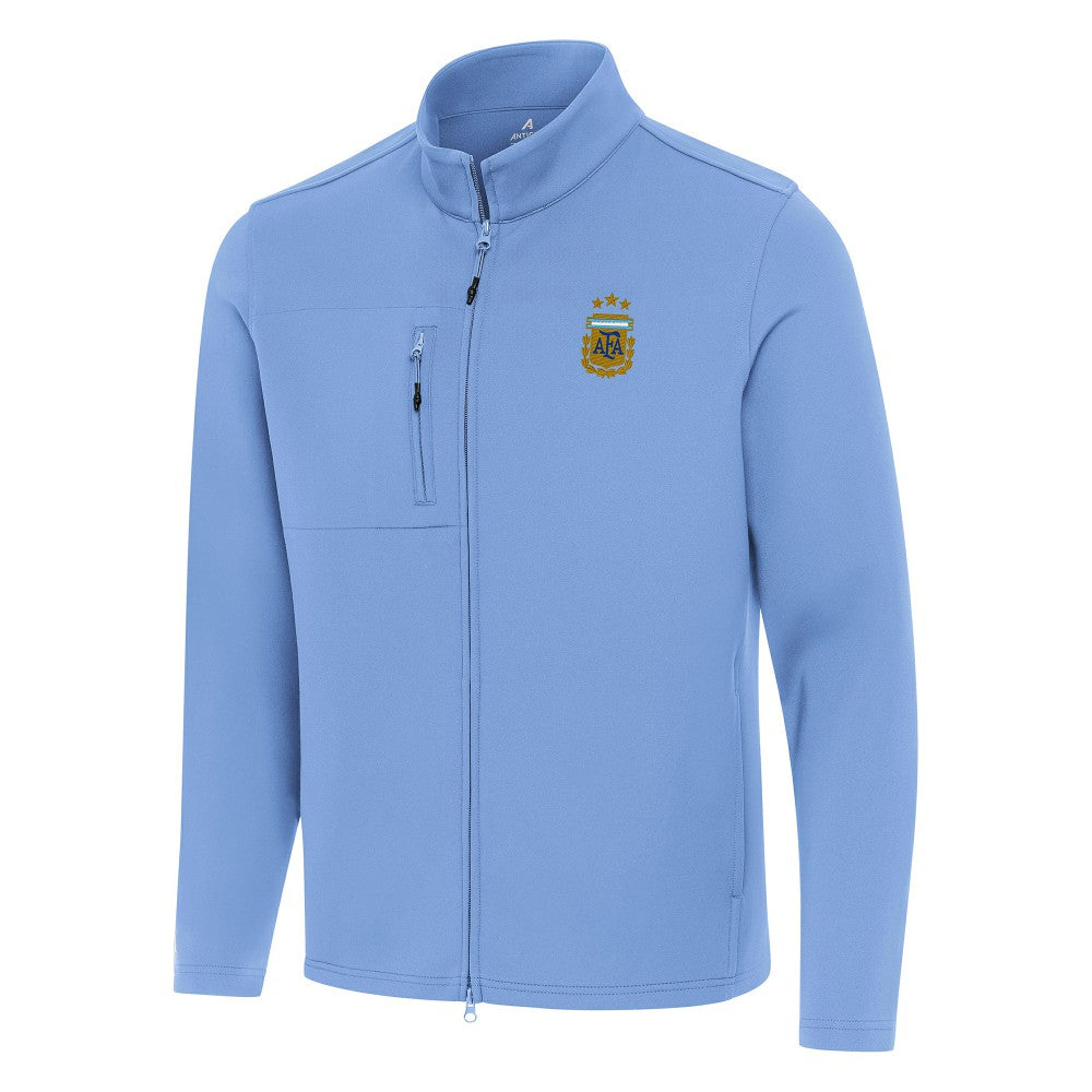 Argentina National Team Antigua Objection Full-Zip Jacket for sale - Powder Blue