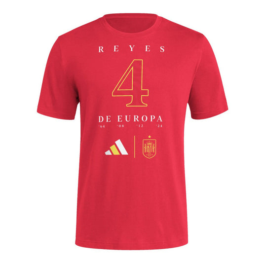 Spain National Team 2024 European Champions T-Shirt for sale - Red