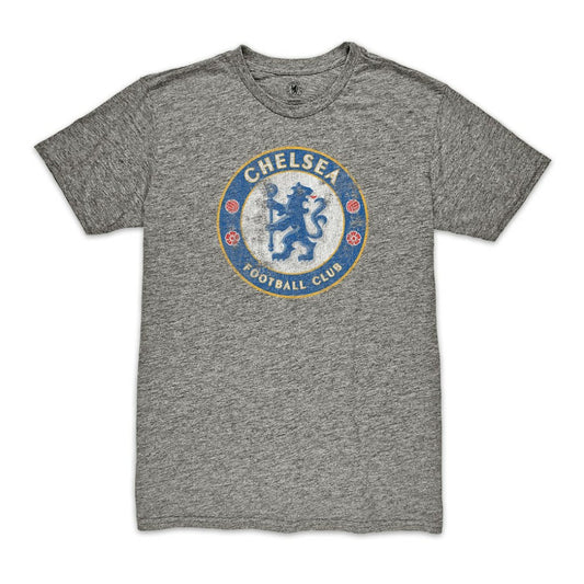 Chelsea 1863FC Color Badge Vintage Tri-Blend T-Shirt on sale - Heather Gray