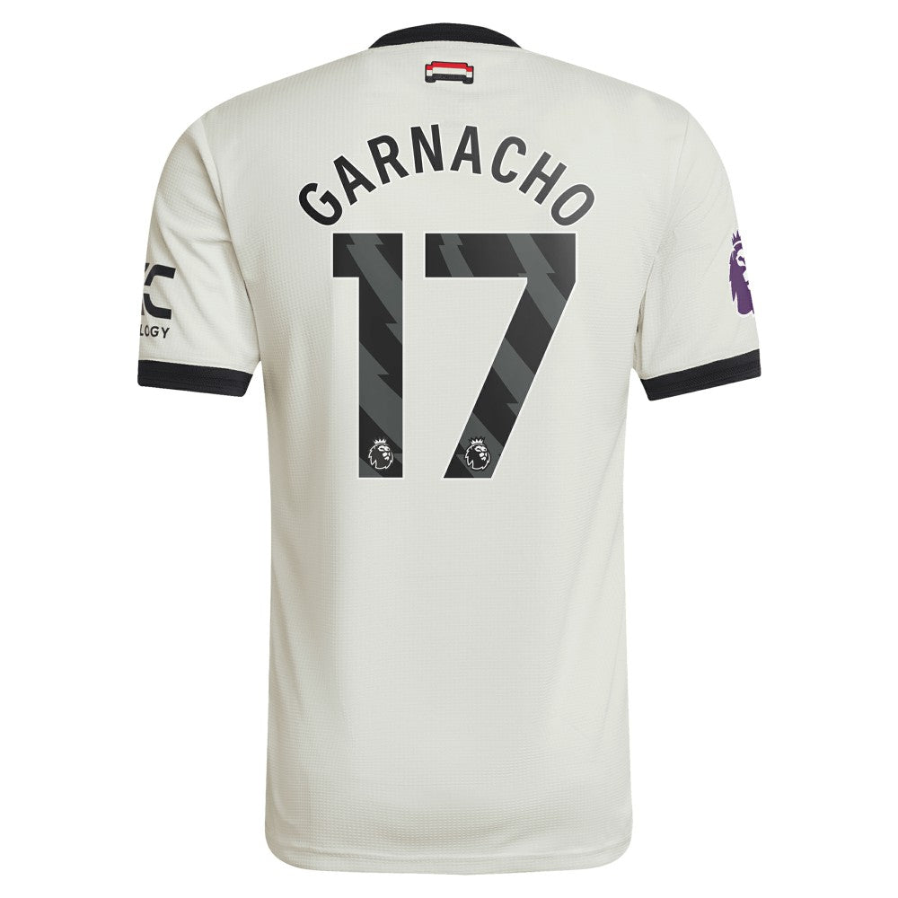 Alejandro Garnacho Manchester United Originals 2024/25 Third Jersey Discount - Cream