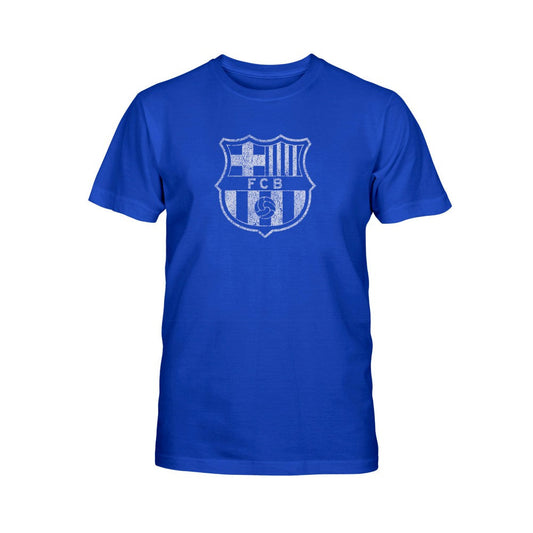 Lamine Yamal Barcelona 1863FC Youth Player Name & Number T-Shirt on sale - Blue
