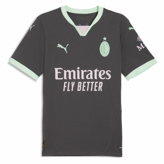Christian Pulisic AC Milan 2024/25 Third Replica Player Jersey on sale - Charcoal