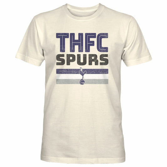 Tottenham Hotspur 1863FC Retro Stripes T-Shirt Sale - Tan