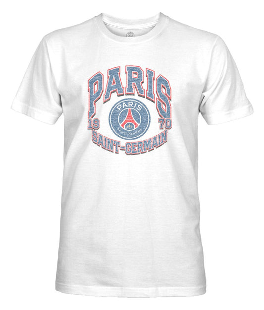 Paris Saint-Germain 1863FC Retro Wordmark T-Shirt on sale - White