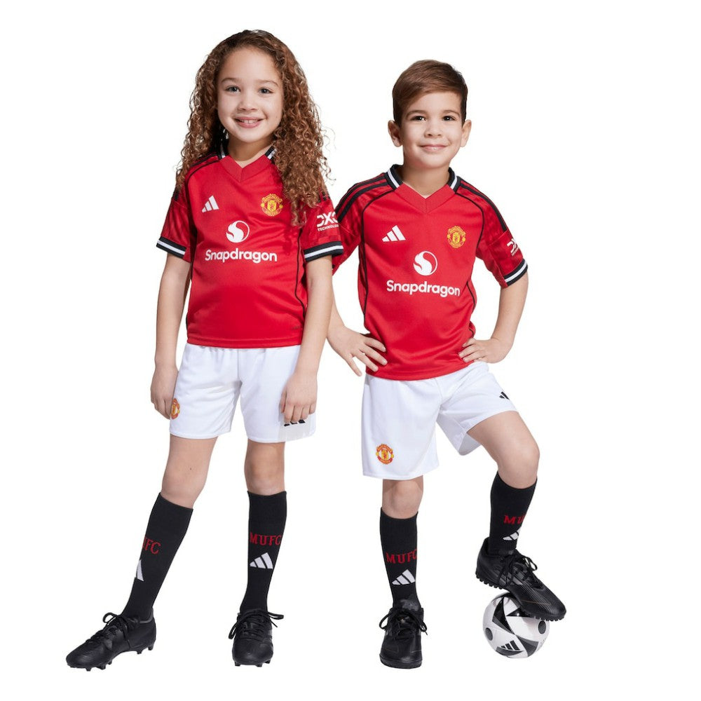Manchester United Toddler 2025/26 Mini Kit Discount - Red