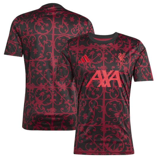 Liverpool 2025/26 AEROREADY Pre-Match Top for sale - Black