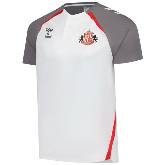 Sunderland Hummel Training Polo Sale - White