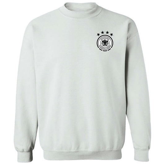 Germany National Team Vive La Fete Women's Impressions Artwork Pullover Sweatshirt for sale - White