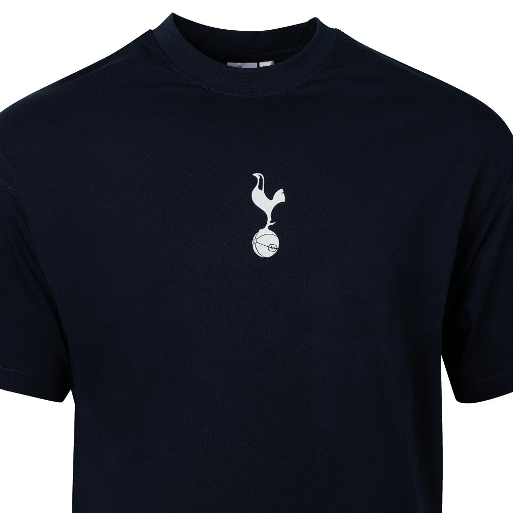 Tottenham Hotspur Sport Design Sweden Youth Game Day Graphic T-Shirt Sale - Navy