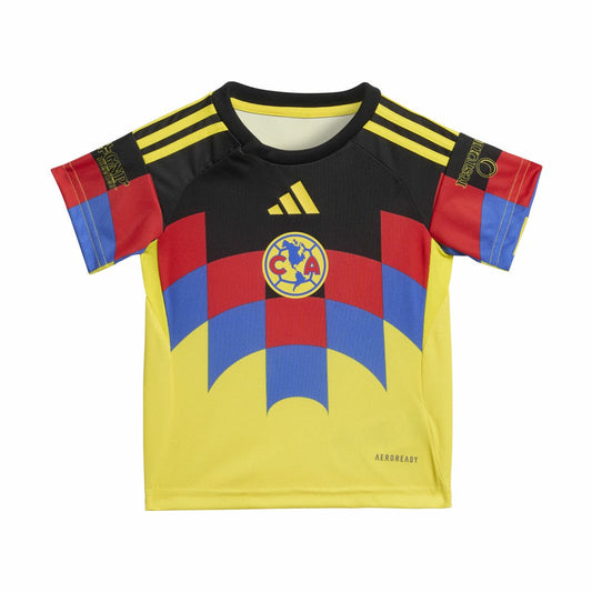 Club America Infant 2025/26 Home Kit Set Discount - Yellow