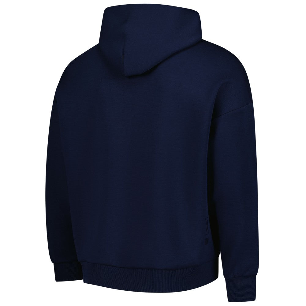 USMNT Levelwear Luxe Signature Tri-Blend Pullover Hoodie for sale - Navy