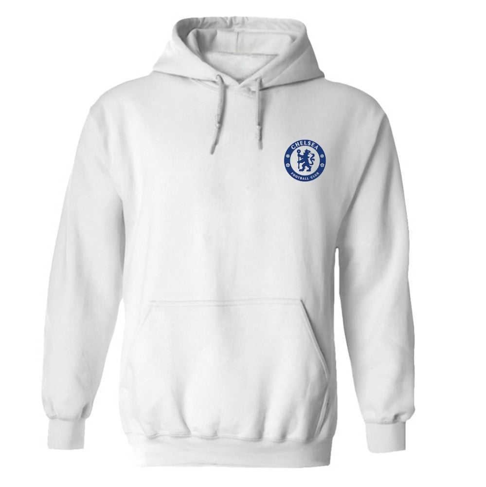 Chelsea Vive La Fete Women's Color Badge Pullover Hoodie on sale - White
