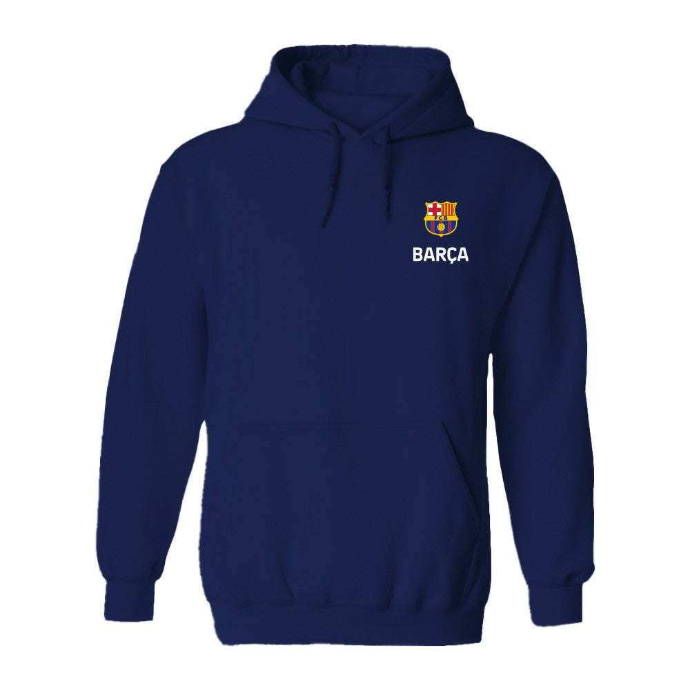 Barcelona Vive La Fete Women's Color Badge Pullover Hoodie on sale - Navy