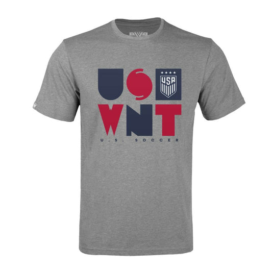 USWNT Levelwear Richmond Full On T-Shirt on sale - Gray