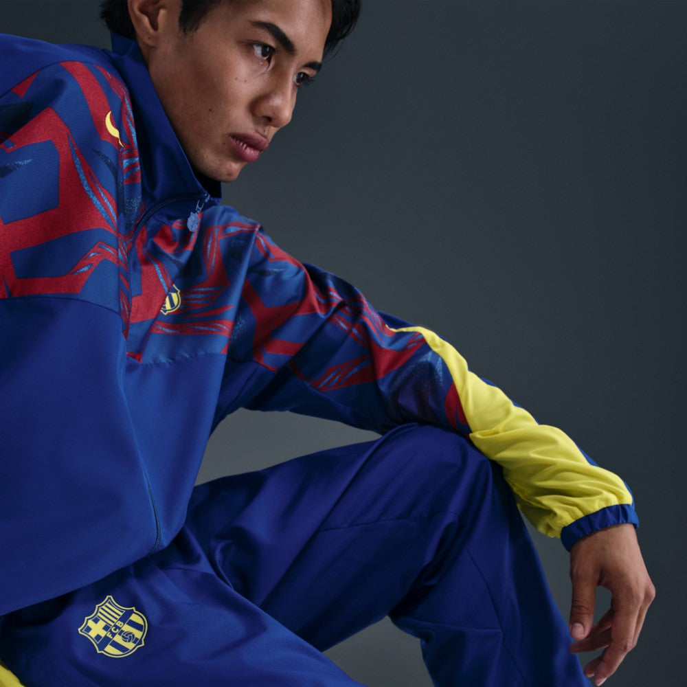 Barcelona Special Edition Woven Pants on sale - Blue