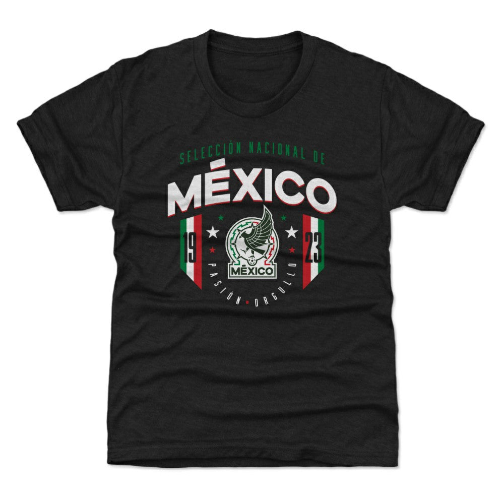 Mexico National Team 500 Level Youth 1923 T-Shirt for sale - Black