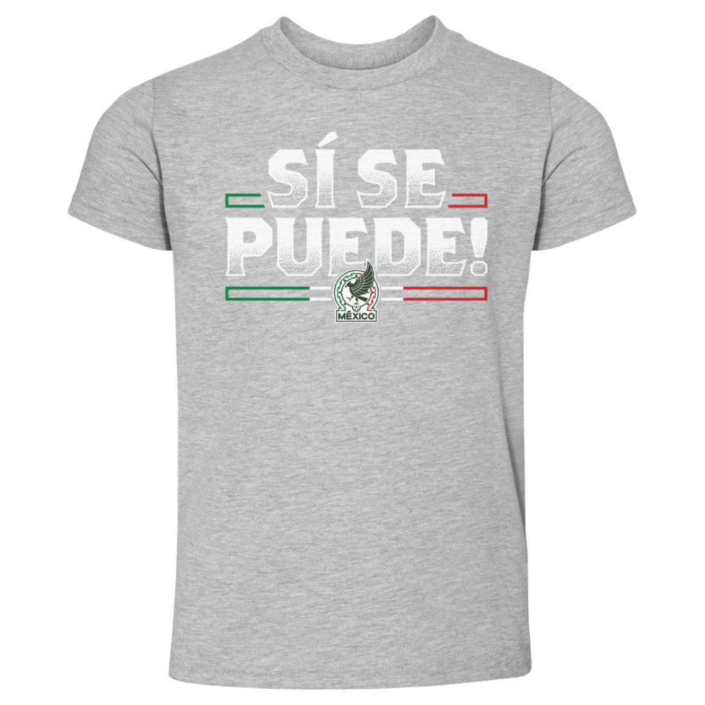 Mexico National Team 500 Level Toddler Si Se Puede T-Shirt for sale - Heather Gray