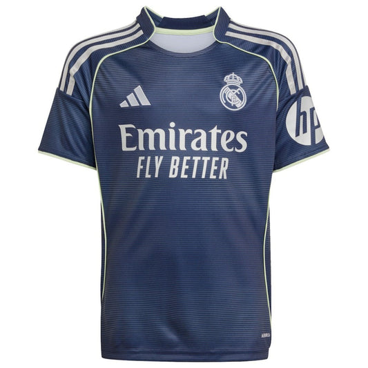 Real Madrid Youth 2025/26 Away Replica Jersey Discount - Blue