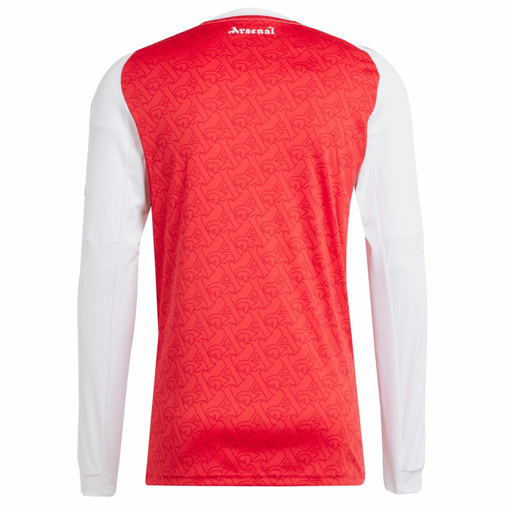 Arsenal 2025/26 Home Replica Long Sleeve Jersey on sale - Red