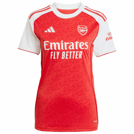 Arsenal Women's 2025/26 Home Replica Jersey on sale - Red