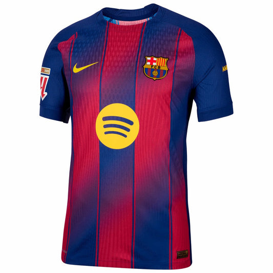 Barcelona 2025/26 Home Jersey with Patch on sale - Navy