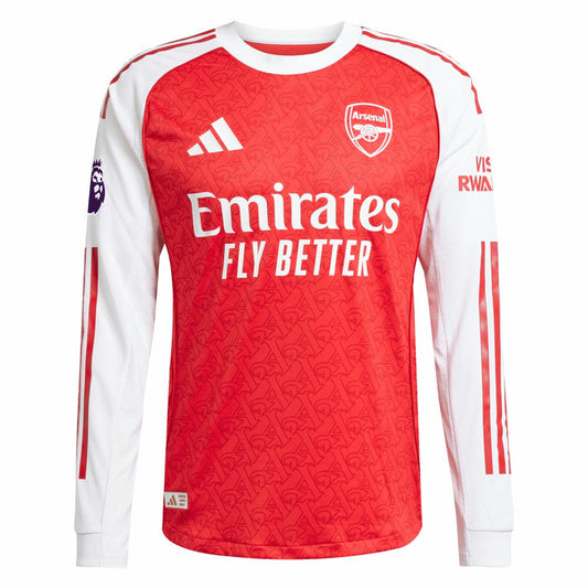 Kai Havertz Arsenal 2025/26 Home Long Sleeve Player Jersey on sale - Red