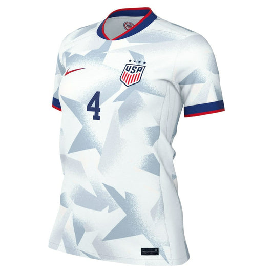 Naomi Girma USWNT Women's 2025 Home Replica Player Jersey on sale - White