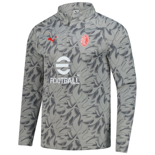 AC Milan 2025/26 Pre-Match dryCell Quarter-Zip Top on sale - Gray
