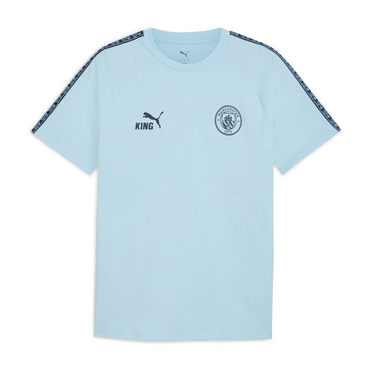 Manchester City King T-Shirt Discount - Light Blue