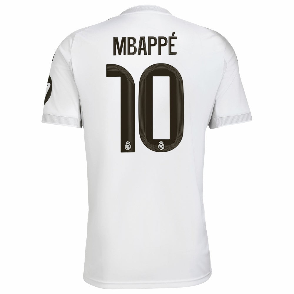 Kylian Mbappé Real Madrid 2025/26 Home Replica Player Jersey Discount - White