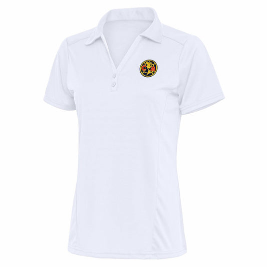 Club America Antigua Women's Statement Polo Discount - White