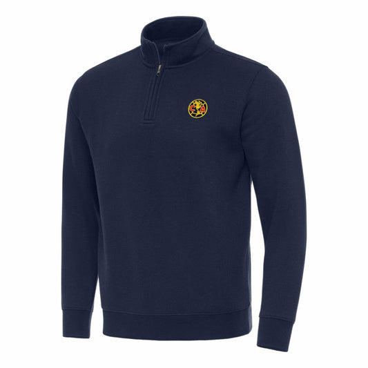 Club America Antigua Landslide Quarter-Zip Pullover Discount - Navy