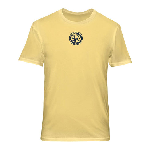 Club America 1863FC Back Wordmark Soft Wash T-Shirt Discount - Yellow