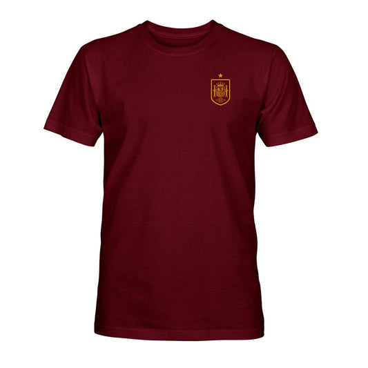 Spain National Team 1863FC True To Glory Heavyweight T-Shirt for sale - Maroon