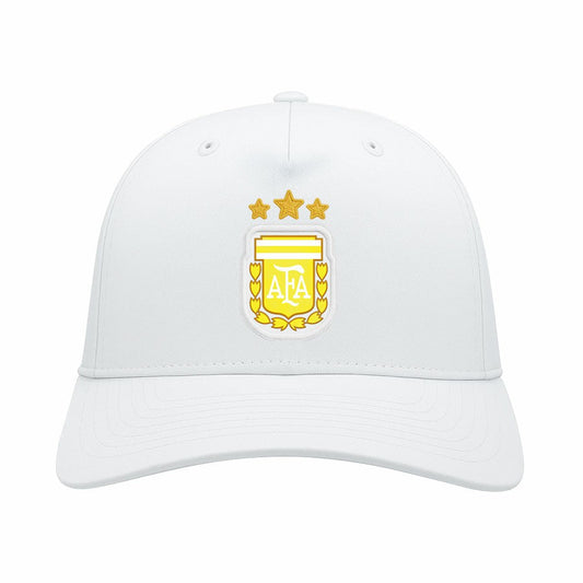 Argentina National Team 1863FC Mono Badge High Point Adjustable Hat for sale - White