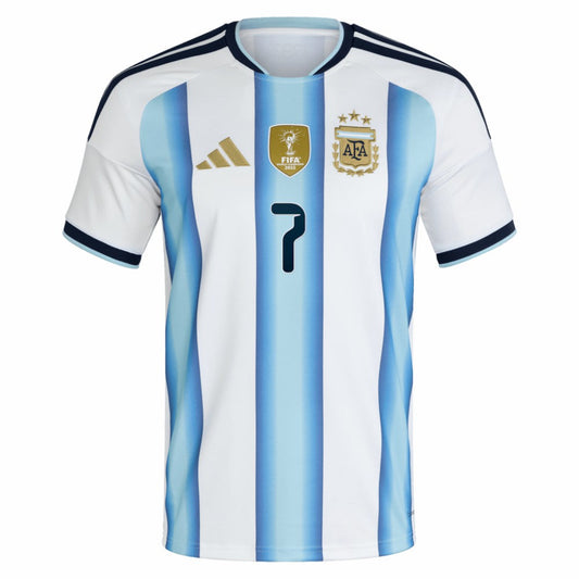 Rodrigo De Paul Argentina National Team 2026 Home Replica Jersey for sale - White